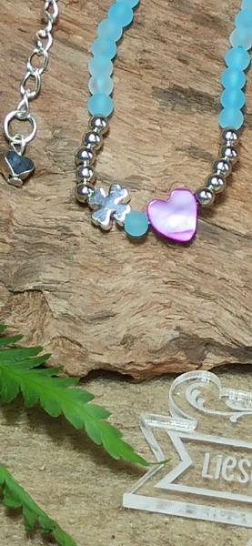 Halskette Frozen Shamrock Detailansicht 2